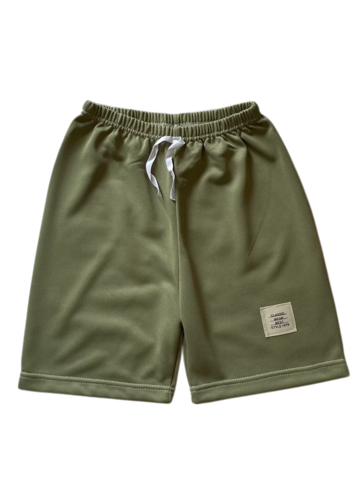 Loose Light Green Shorts for Boys