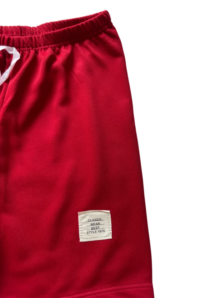 Loose Red Shorts for Boys