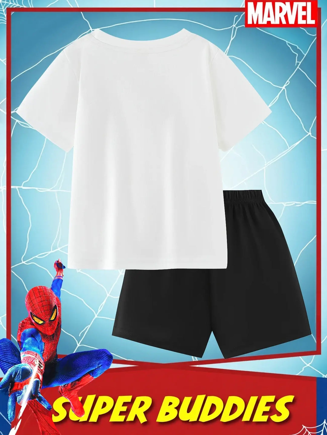 Spider-Man Half Sleeve T-Shirt and Short Set
