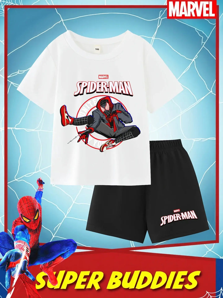 Spider-Man Half Sleeve T-Shirt and Short Set