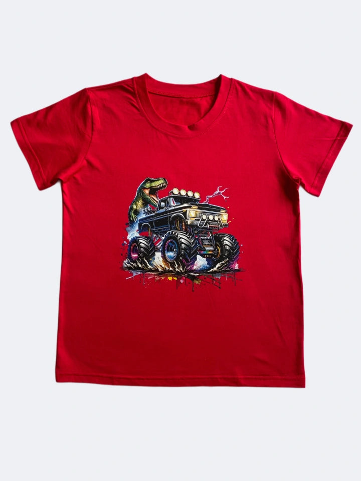 Monster Truck Half Sleeve T-Shirt