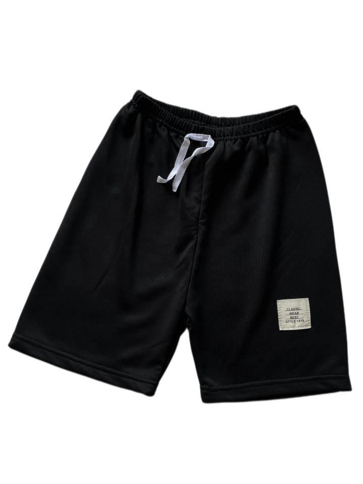 Loose Black Shorts for Boys